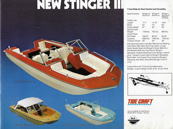 TideCraft 1974 Brochure