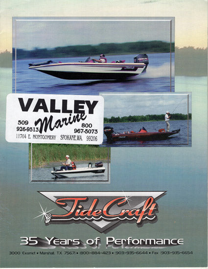 TideCraft 1997 Brochure