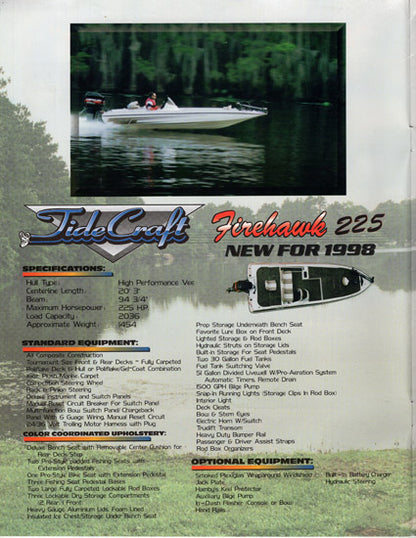 TideCraft 1998 Brochure