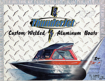 Thunder Jet 2001 Brochure