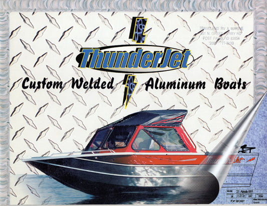 Thunder Jet 2001 Brochure