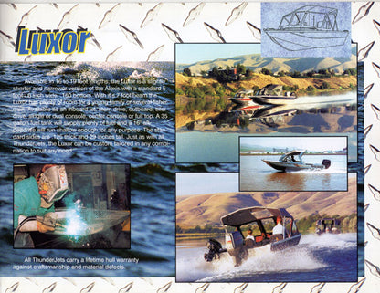 Thunder Jet 2001 Brochure