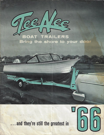 Tee Nee 1966 Boat Trailer Brochure