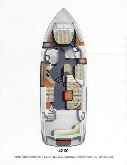 Viking Princess 42SC Specification Brochure