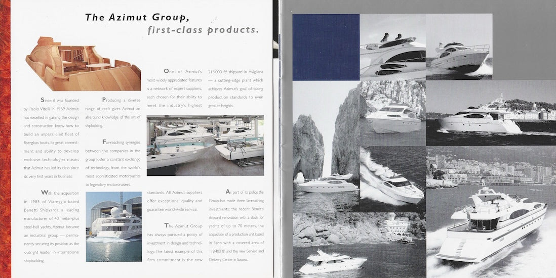 Azimut 1999 / 2000 Brochure
