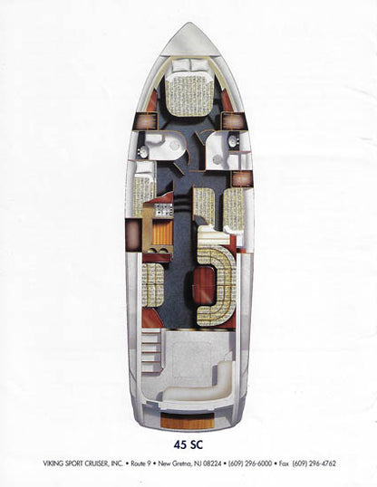 Viking Princess 45SC Specification Brochure