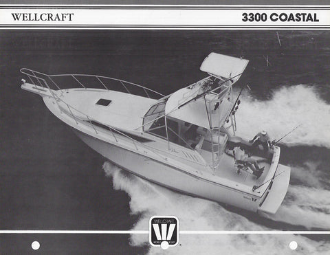 Wellcraft 3300 Coastal Specification Brochure