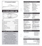 Aquasport 1998 Dealer Handbook Brochure
