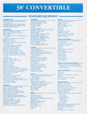 Blackfin 38 Convertible Specification Brochure