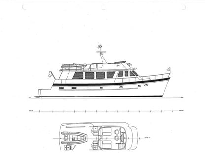 Cheoy Lee 61 Long Range Motoryacht Specification Brochure