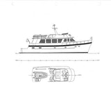 Cheoy Lee 61 Long Range Motoryacht Specification Brochure