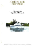 Cheoy Lee 70 Expedition Motoryacht Specification Brochure