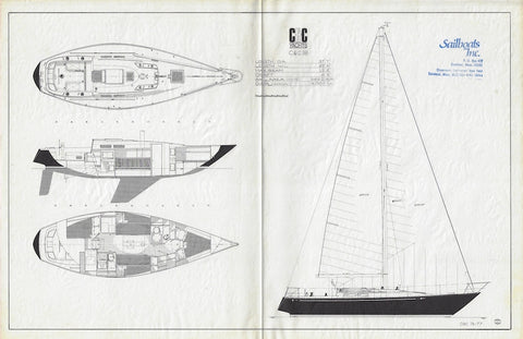 C&C 38 Specification Plan