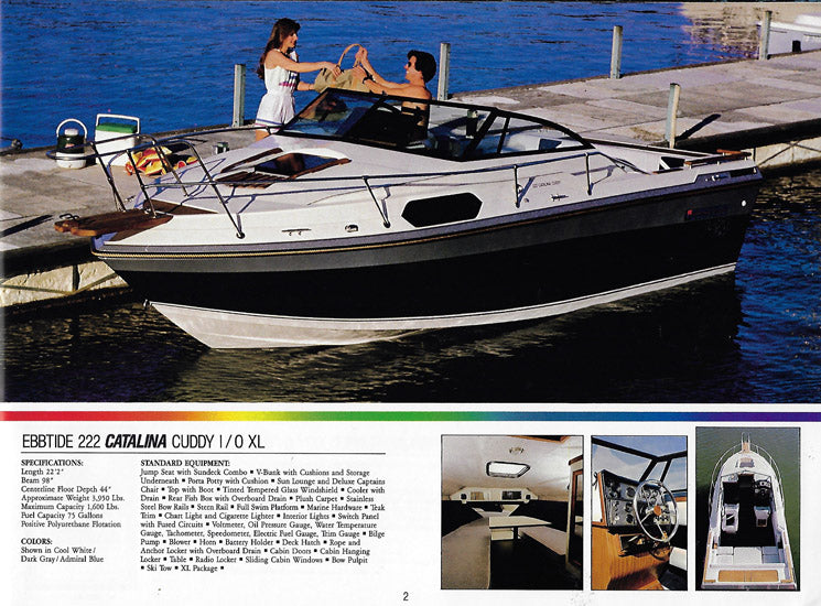 Ebbtide / Dyna-Trak 1986 Brochure