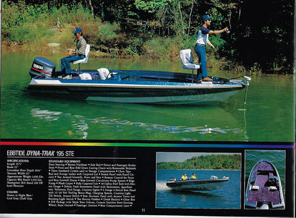 Ebbtide / Dyna-Trak 1986 Brochure