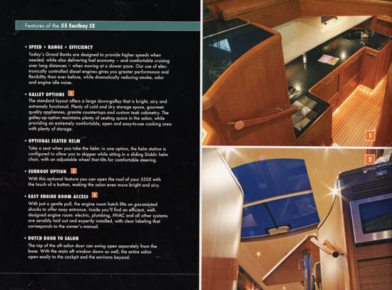 Grand Banks Eastbay 55SX Brochure