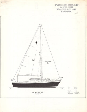 Islander 27 Specification Package