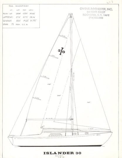 Islander 30 Specification Package