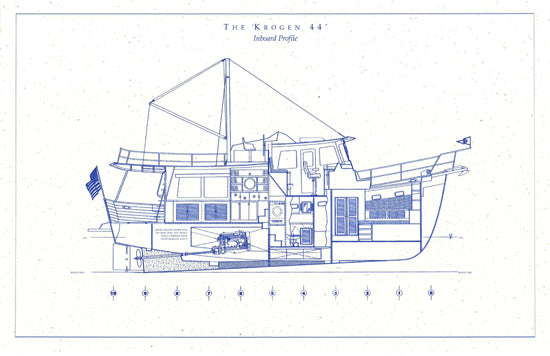Krogen 44 Trawler Brochure Package