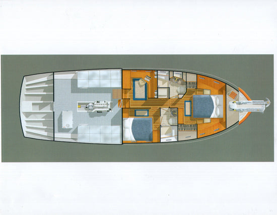 Krogen 52 Trawler Brochure Package