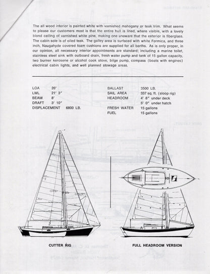 Morris 26 Frances Brochure
