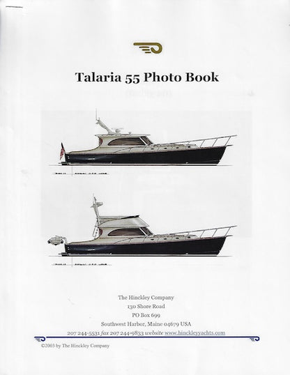 Hinckley Talaria 55 Launch Package