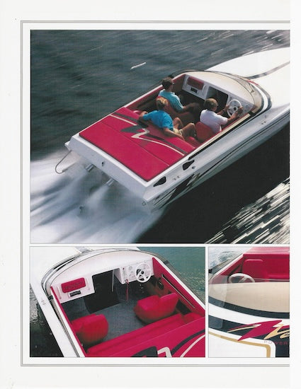Thoroughbred Velocity 22 Powerboat Magazine  Reprint Brochure