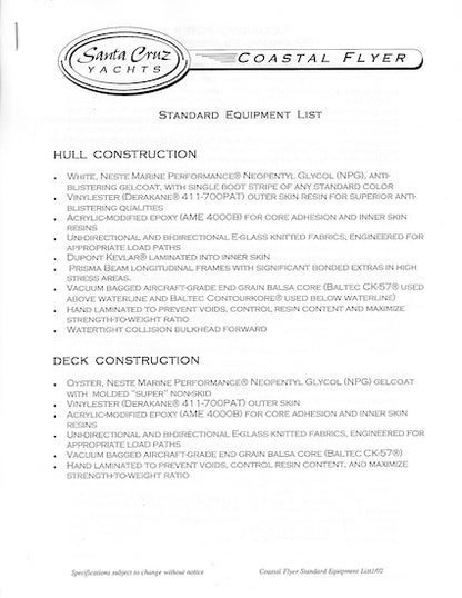 Santa Cruz Coastal Flyer Brochure Package