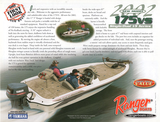 Ranger 175VS Brochure – SailInfo I boatbrochure.com