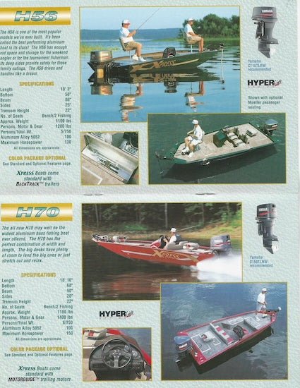 Aluma Weld 1998 Xpress Brochure