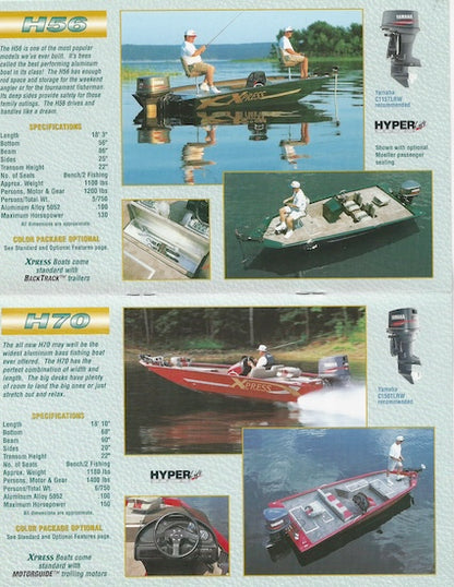 Aluma Weld 1998 Xpress Brochure