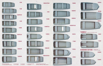 Aluma Weld 1998 Xpress Jon Boats Brochure