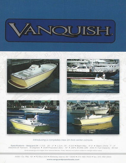 Vanquish 24 Brochure