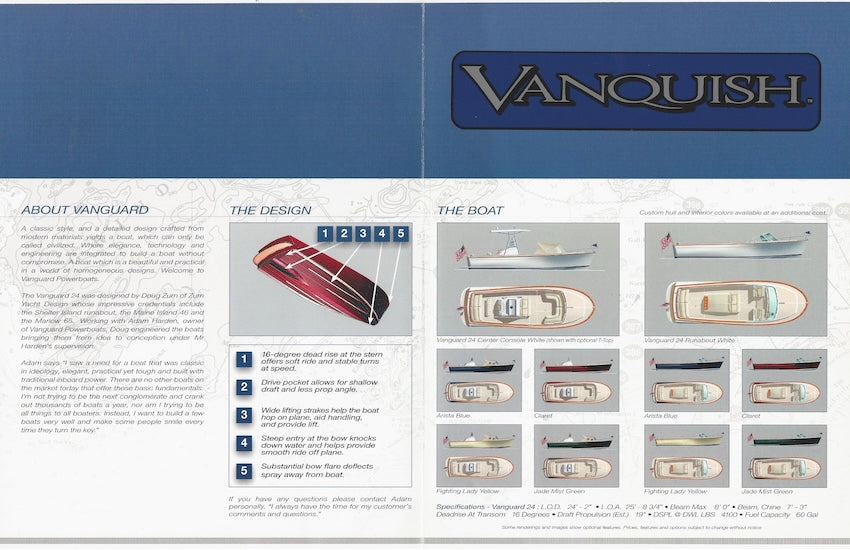 Vanquish 24 Brochure