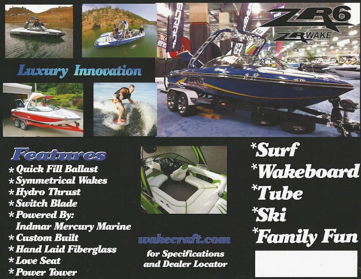 Wakecraft ZR8 Brochure