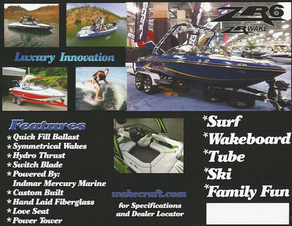 Wakecraft ZR8 Brochure