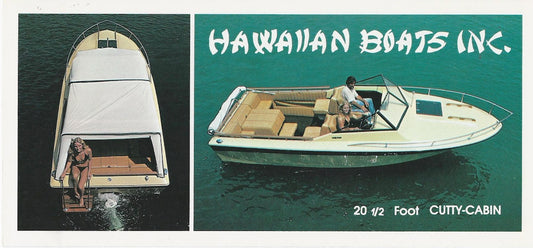 Hawaiian 1980s Brochure