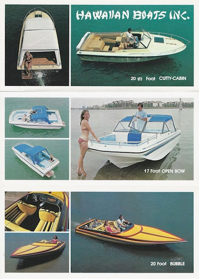 Hawaiian 1980s Brochure