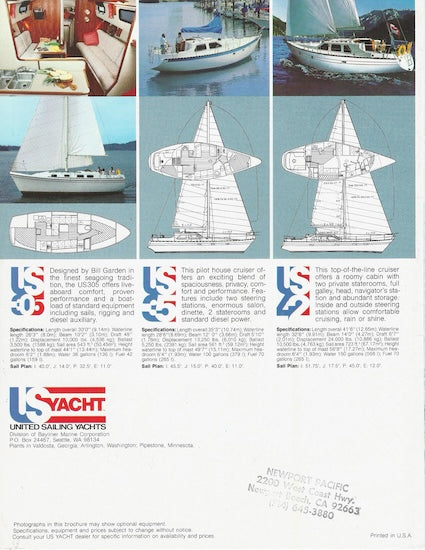 Bayliner US Yachts Brochure