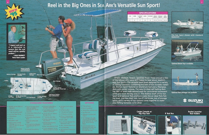 SeaArk 1995 Brochure