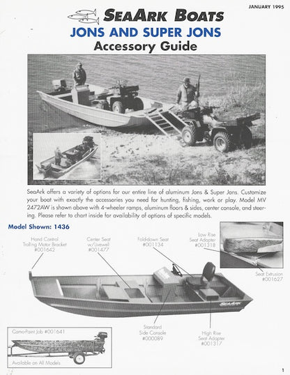 SeaArk 1995 Jon Brochure