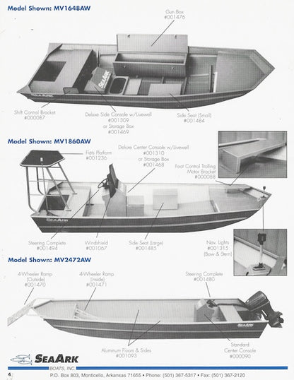 SeaArk 1995 Jon Brochure