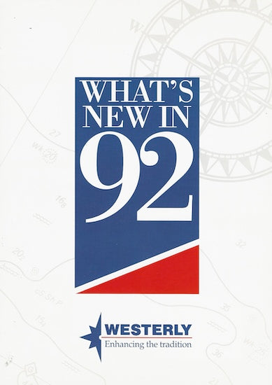 Westerly 1992 What's New Brochure