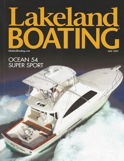 Ocean 54 Super Sport Lakeland Boating Magazine Reprint Brochure