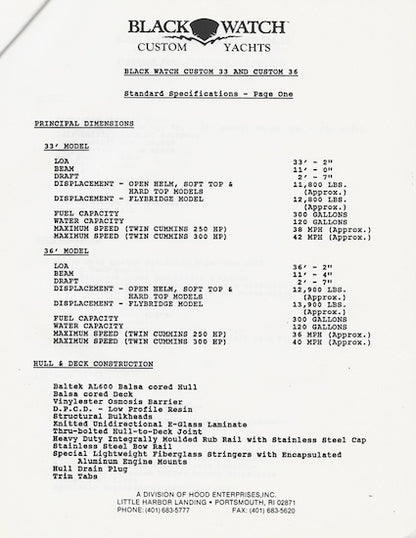 Black Watch 33 & 36 Study Packet