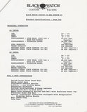 Black Watch 33 & 36 Study Packet