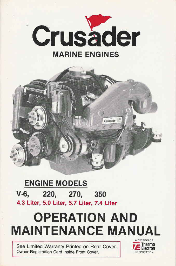 Crusader Operations & Maintenance Manual