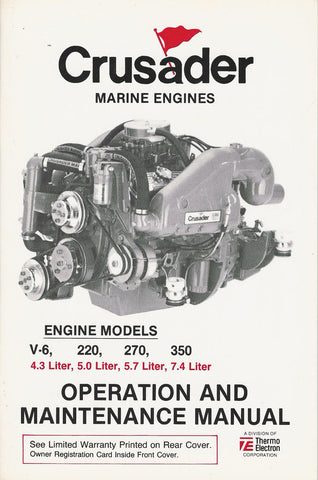 Crusader Operations & Maintenance Manual