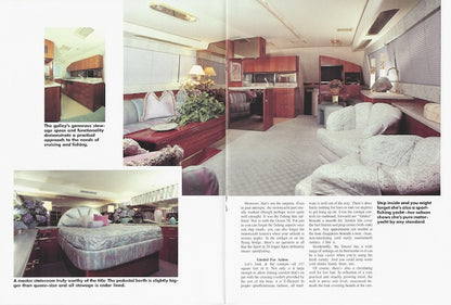 Ocean 58 Super Sport Power Motoryacht Magazine Reprint Brochure
