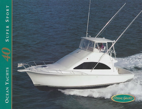 Ocean 40 Super Sport Brochure